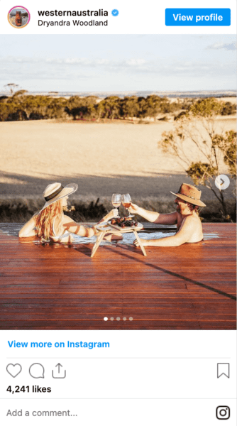 Unplug, relax and get back to nature in @AustraliasGoldenOutback. @Heyscape Tiny Cabins will make taking a break in the Wheatbelt easy with these adorable small cabins – including the Edna cabin, which comes with an outdoor bath, perfect for drinking in the scenery.